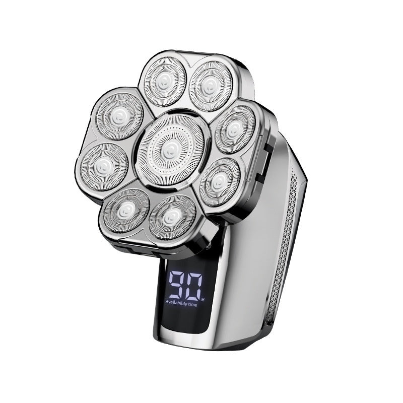 Electric head shaver for men