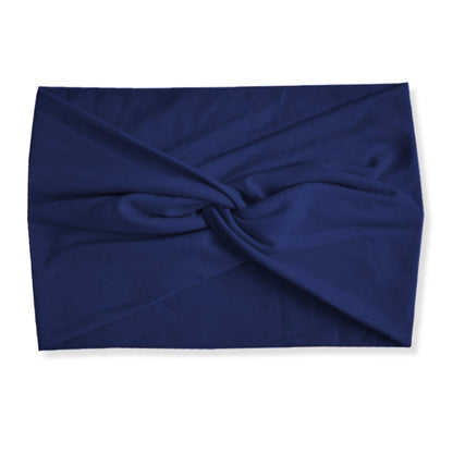 Fashion Women's Wide-brimmed Stretch Fabric Craft Cross Hair Band