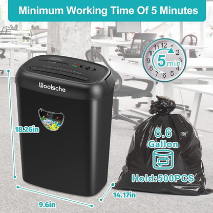 Sheet crosscut paper shredder