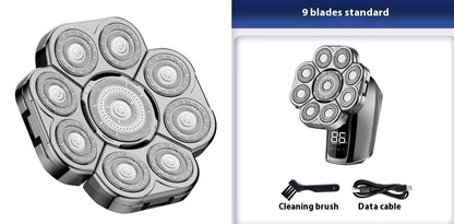 Electric head shaver for men