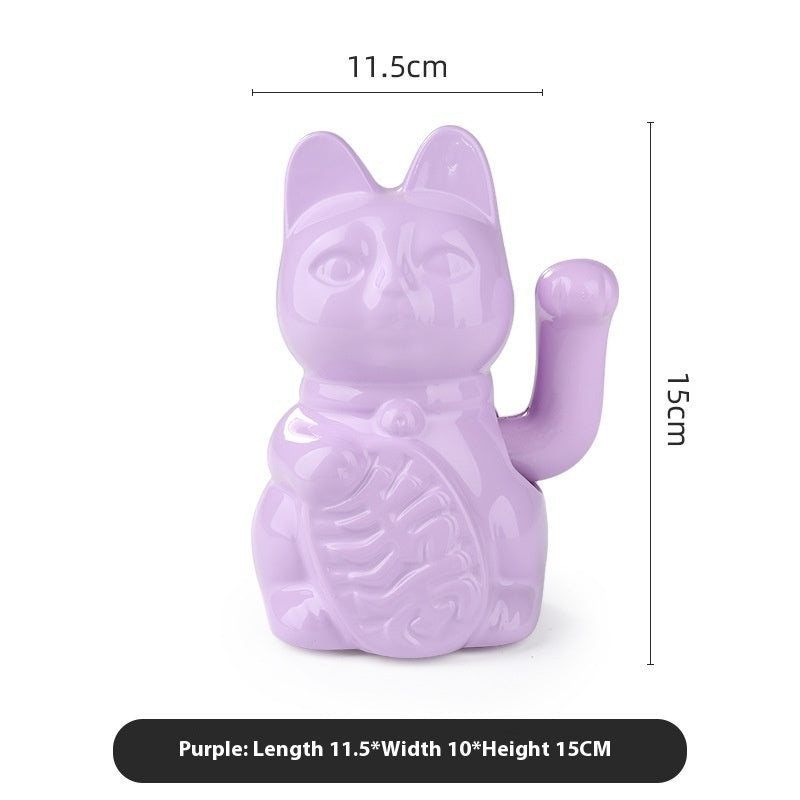 Home Living Room Home Lucky Cat Cute Desktop Decoration