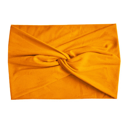 Fashion Women's Wide-brimmed Stretch Fabric Craft Cross Hair Band