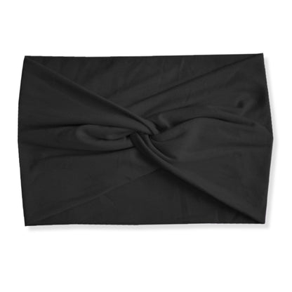 Fashion Women's Wide-brimmed Stretch Fabric Craft Cross Hair Band