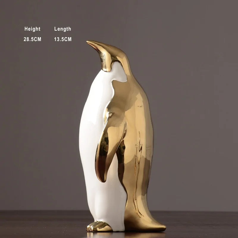 Adorable penguin figurine for charming home decor