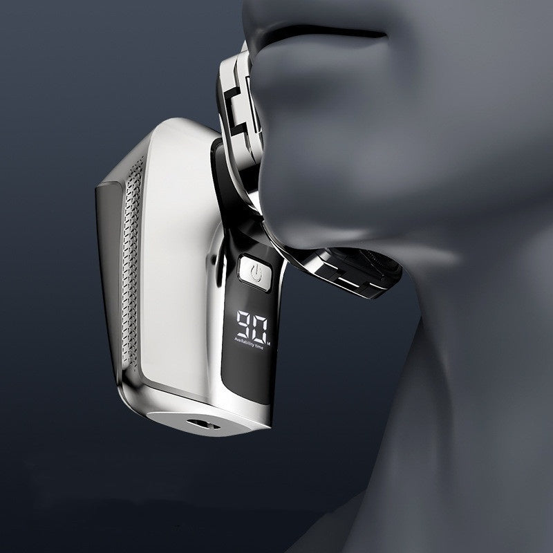 Electric head shaver for men
