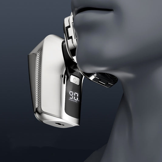Electric head shaver for men
