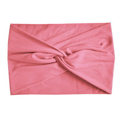 Fashion Women's Wide-brimmed Stretch Fabric Craft Cross Hair Band