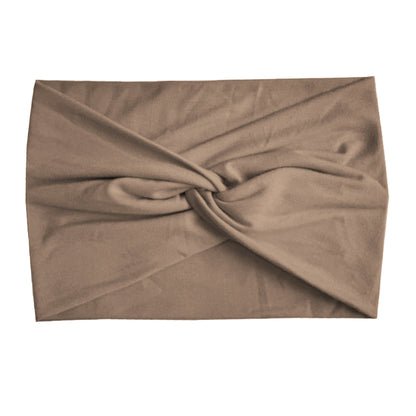 Fashion Women's Wide-brimmed Stretch Fabric Craft Cross Hair Band