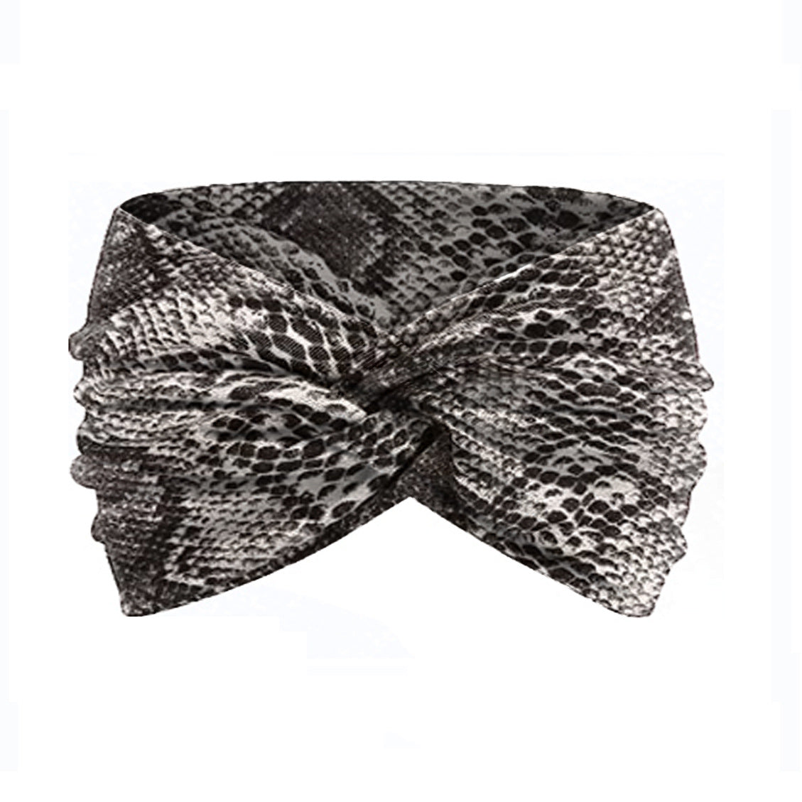 Fashion Women's Wide-brimmed Stretch Fabric Craft Cross Hair Band