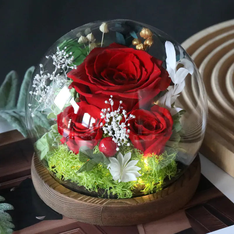 Beautiful home decor dried flower ornament