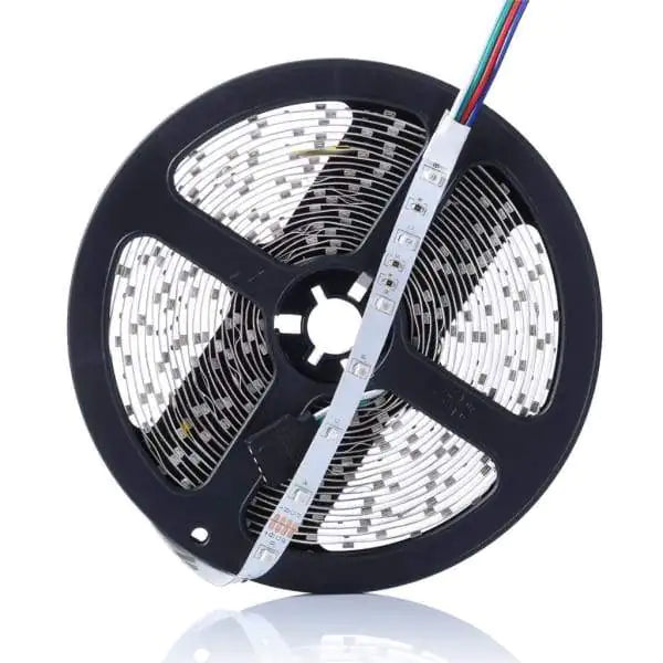 Adjustable brightness LED strips for indoor spaces