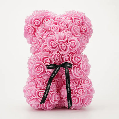 Floral Embrace Rose Teddy - a unique and charming gift