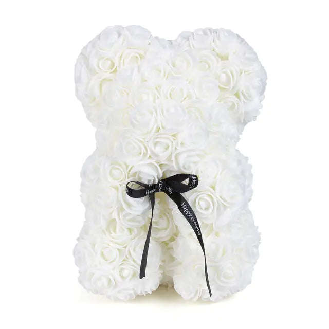 Floral Embrace Rose Teddy - a unique and charming gift