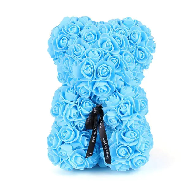 Floral Embrace Rose Teddy - a unique and charming gift