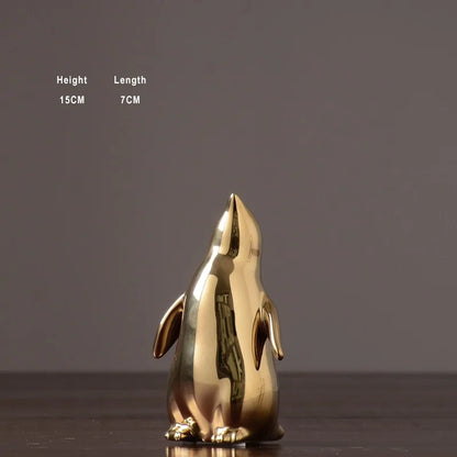 Adorable penguin figurine for charming home decor