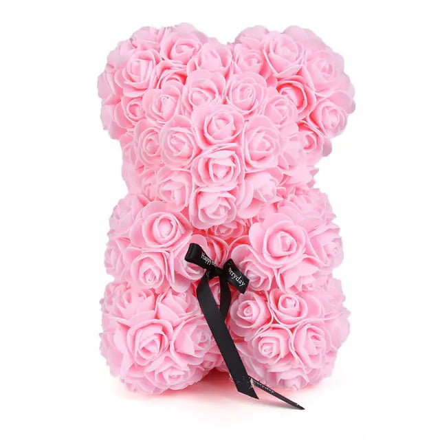 Floral Embrace Rose Teddy - a unique and charming gift