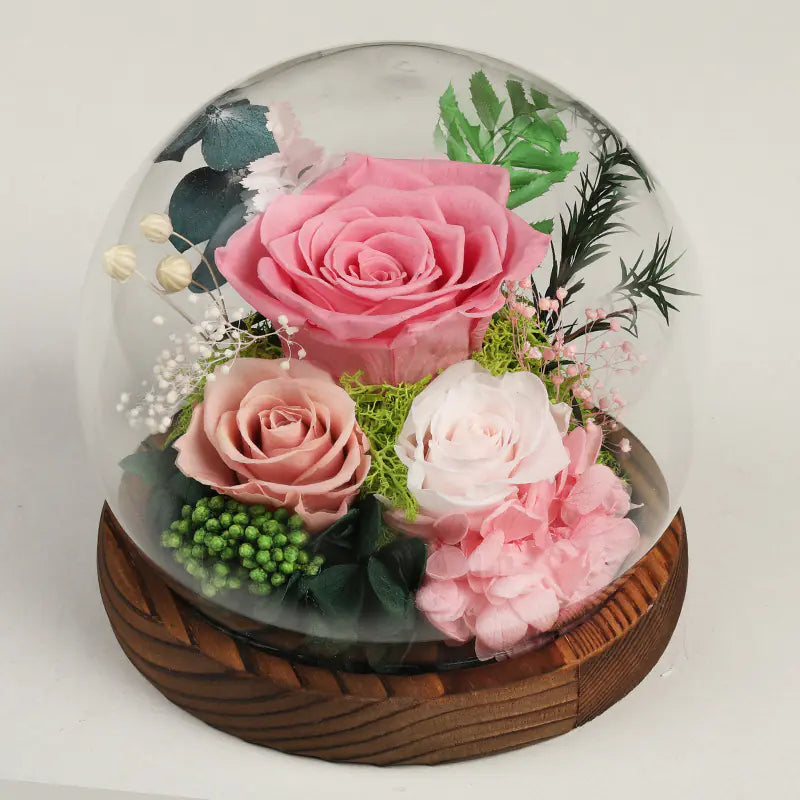 Beautiful home decor dried flower ornament