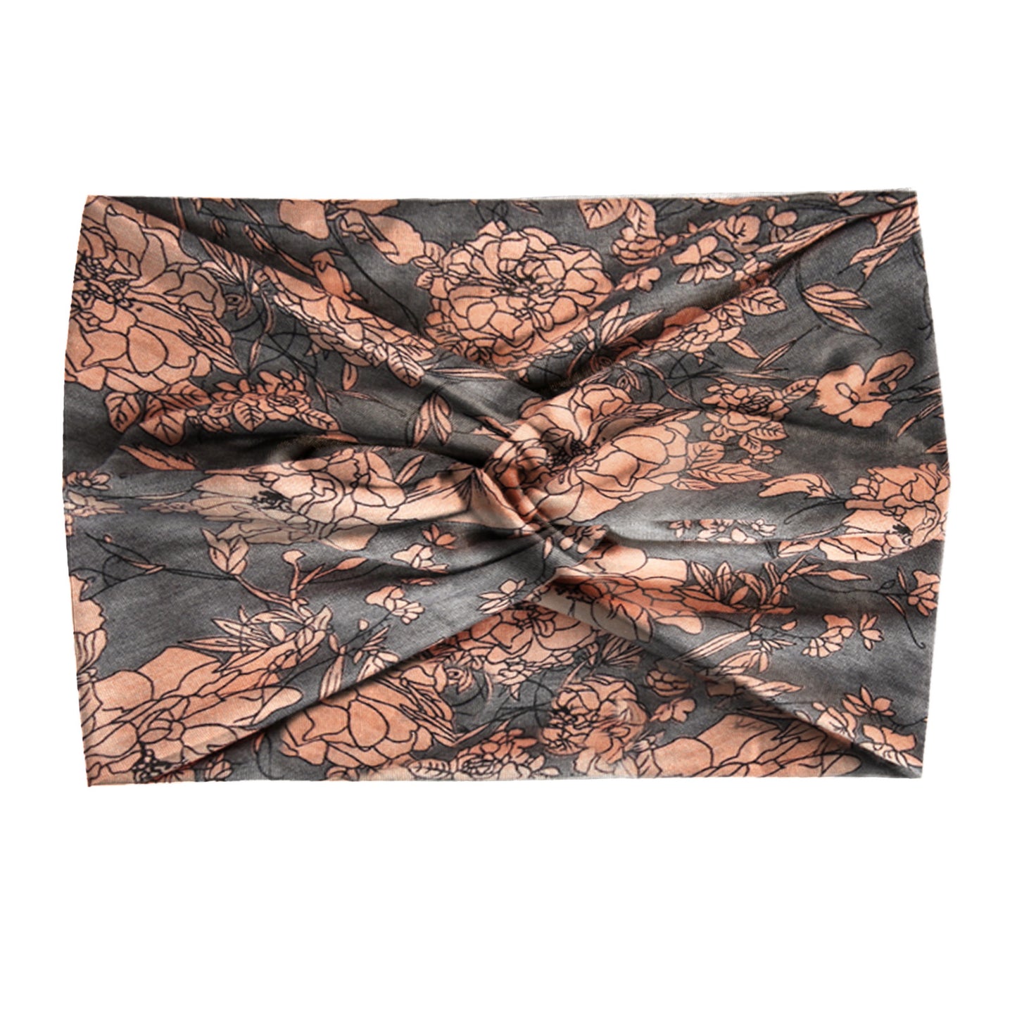 Fashion Women's Wide-brimmed Stretch Fabric Craft Cross Hair Band