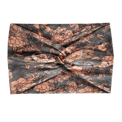 Fashion Women's Wide-brimmed Stretch Fabric Craft Cross Hair Band