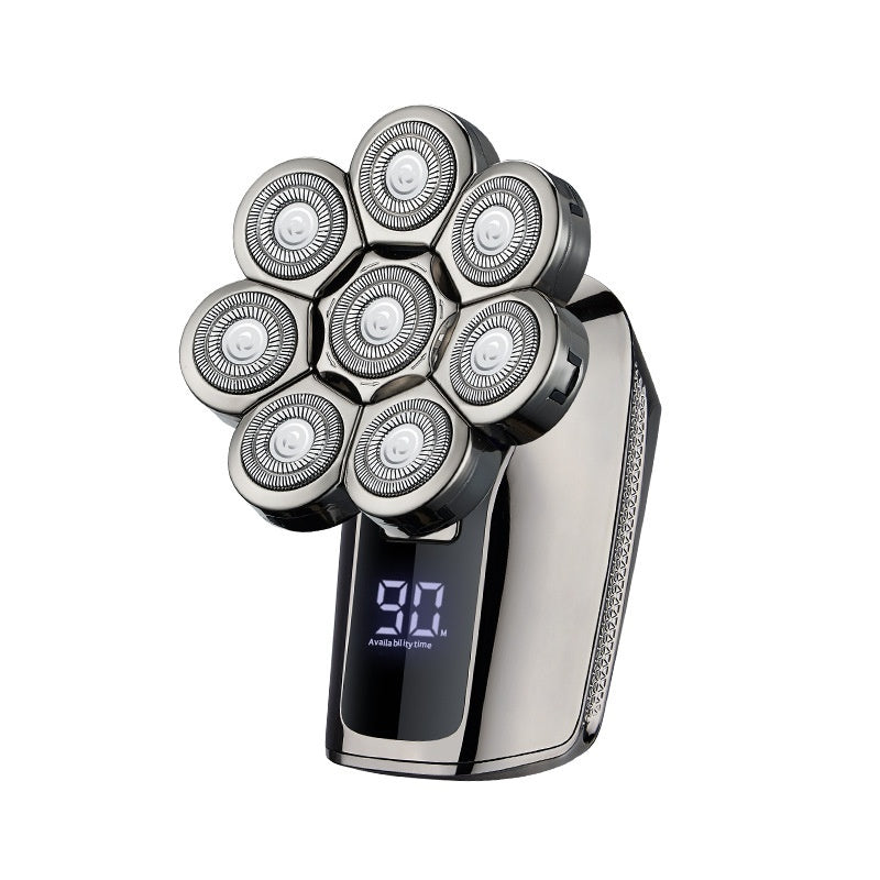 Electric head shaver for men