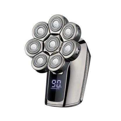 Electric head shaver for men