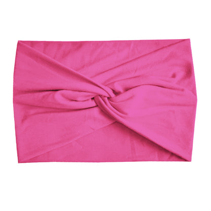 Fashion Women's Wide-brimmed Stretch Fabric Craft Cross Hair Band