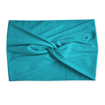 Fashion Women's Wide-brimmed Stretch Fabric Craft Cross Hair Band