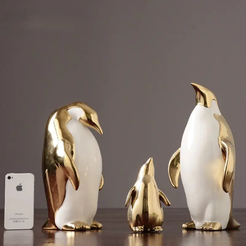 Adorable penguin figurine for charming home decor