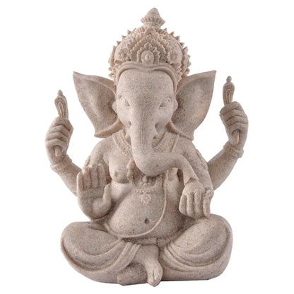 Intricate Fengshui Buddha sculpture for peaceful home atmosphere