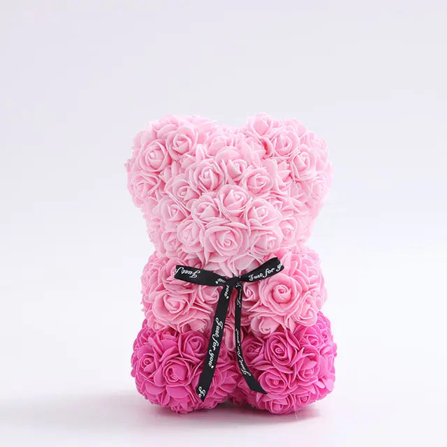 Floral Embrace Rose Teddy - a unique and charming gift