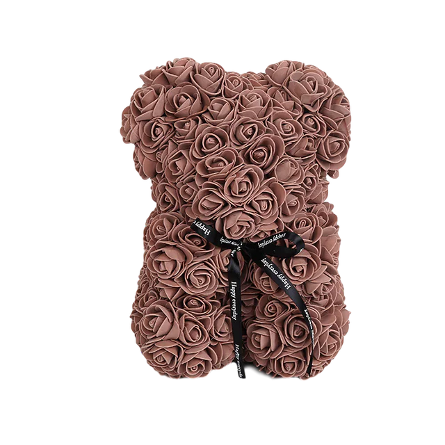 Floral Embrace Rose Teddy - a unique and charming gift