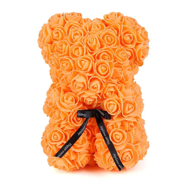 Floral Embrace Rose Teddy - a unique and charming gift