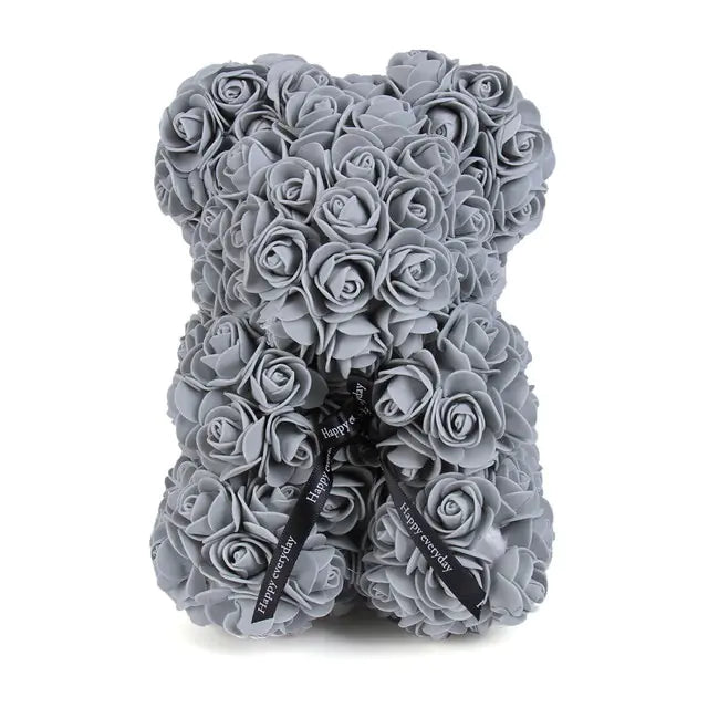 Floral Embrace Rose Teddy - a unique and charming gift