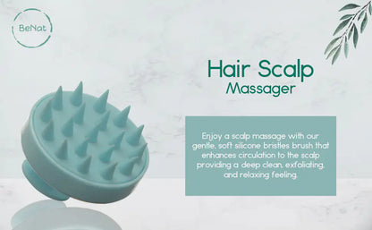 Gentle and effective scalp massager for relaxation