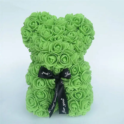 Floral Embrace Rose Teddy - a unique and charming gift