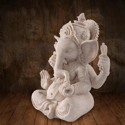 Intricate Fengshui Buddha sculpture for peaceful home atmosphere