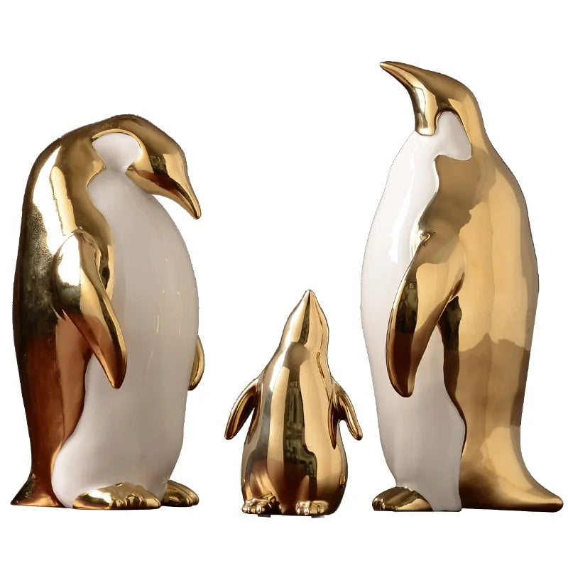 Adorable penguin figurine for charming home decor