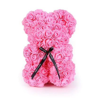 Floral Embrace Rose Teddy - a unique and charming gift